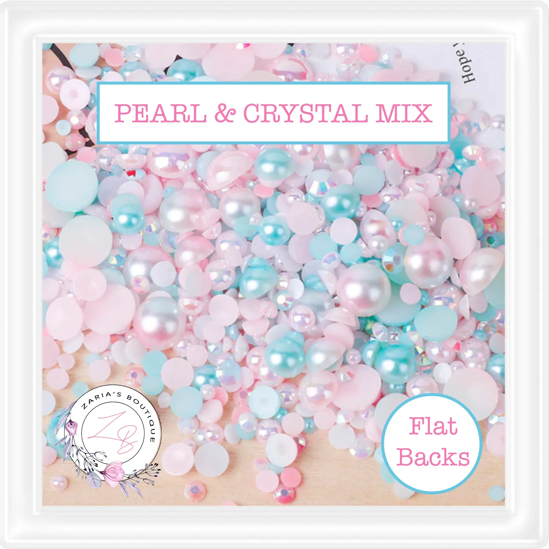 ⋅ Flatback Pearl & Crystal Mix ⋅ Bow & Tiara Embellishments ⋅