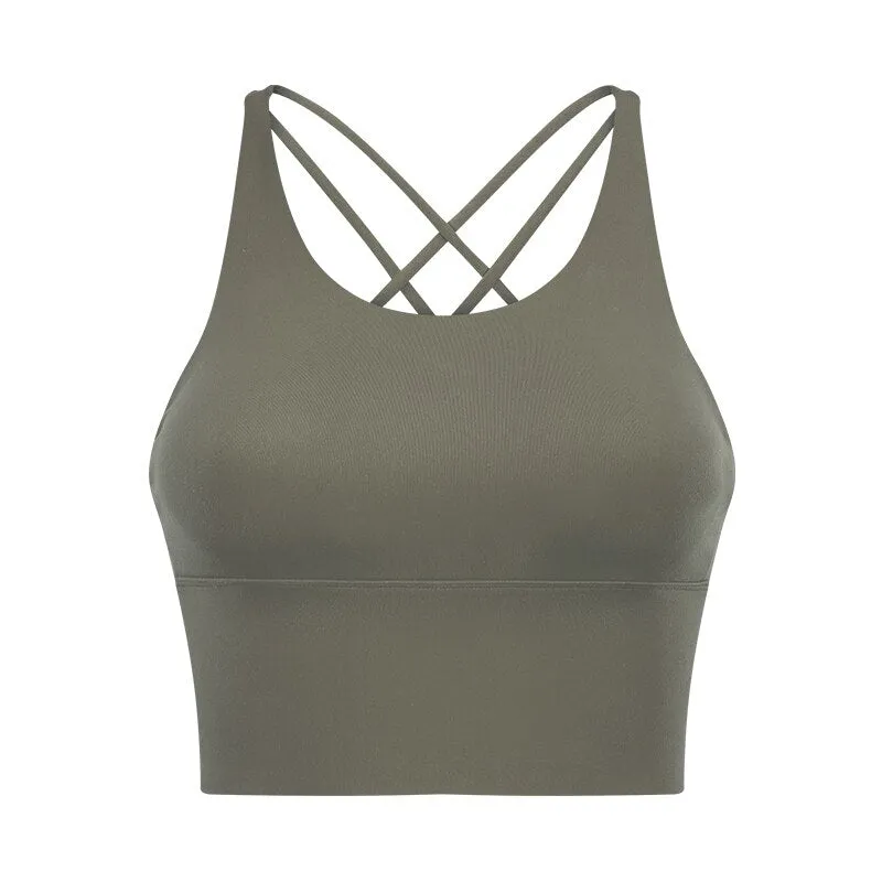 001 Backless High Impack Fitness Bra