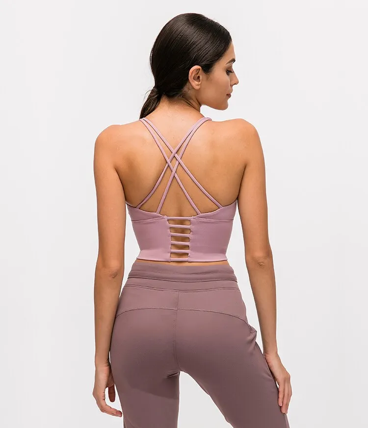 001 Backless High Impack Fitness Bra