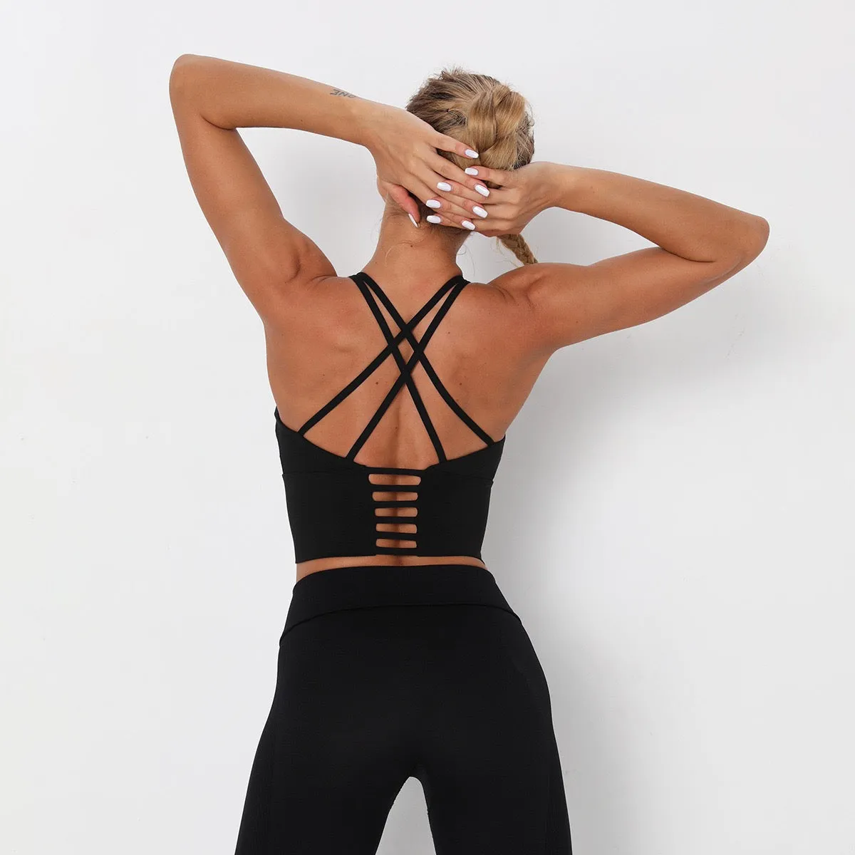 001 Backless High Impack Fitness Bra