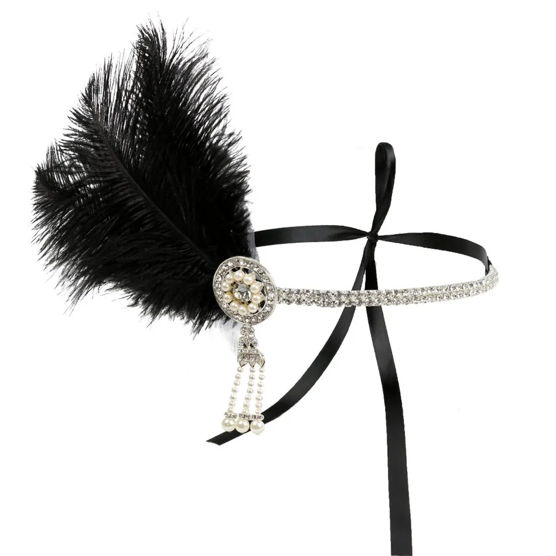 1920s Headband Great Gatsby Headpiece Flapper Fascinator|JaosWish