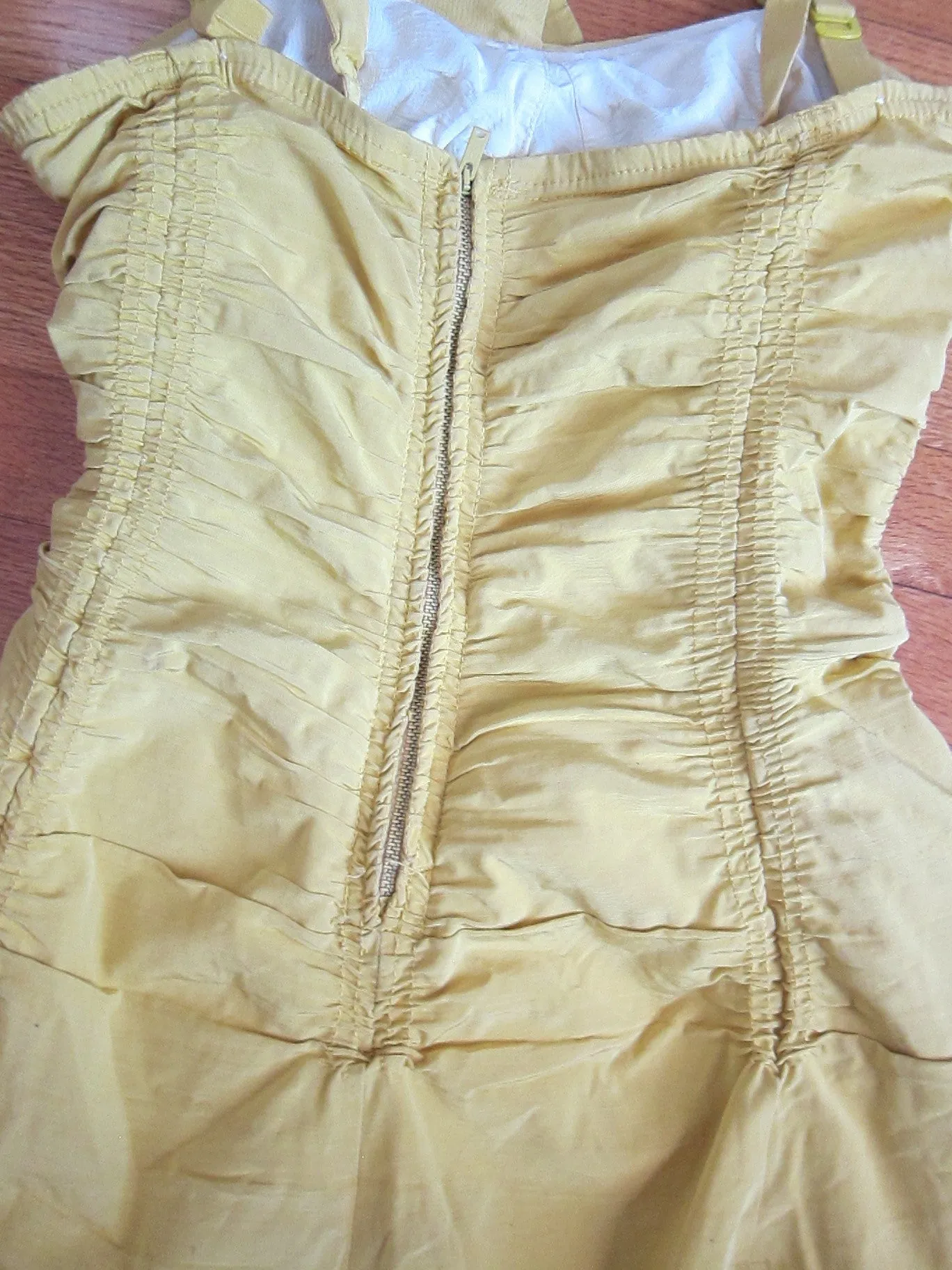 1940s Yellow Retro Bathing Suit by Catalina California Creation