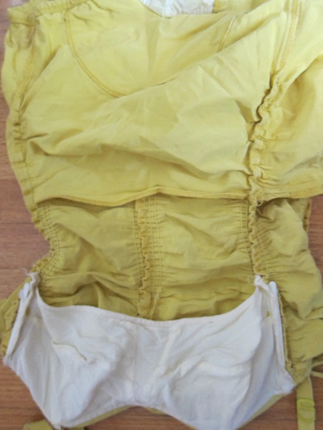 1940s Yellow Retro Bathing Suit by Catalina California Creation