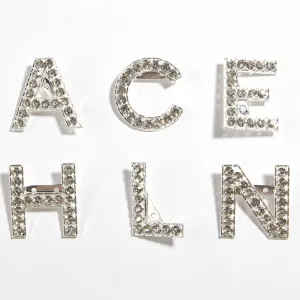 2020 High Quality Rhinestone 6 letter Broochs
