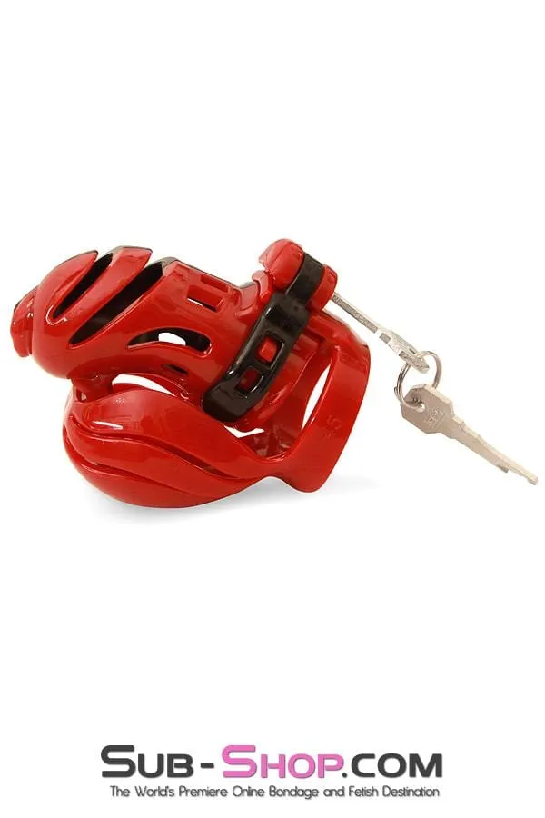 2391M      The Vortex Full Cock and Ball Enclosure High Security Pin Tumbler Cock Cage Chastity