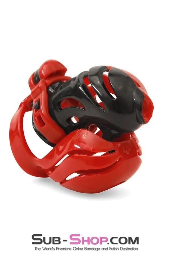 2391M      The Vortex Full Cock and Ball Enclosure High Security Pin Tumbler Cock Cage Chastity