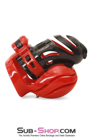 2391M      The Vortex Full Cock and Ball Enclosure High Security Pin Tumbler Cock Cage Chastity