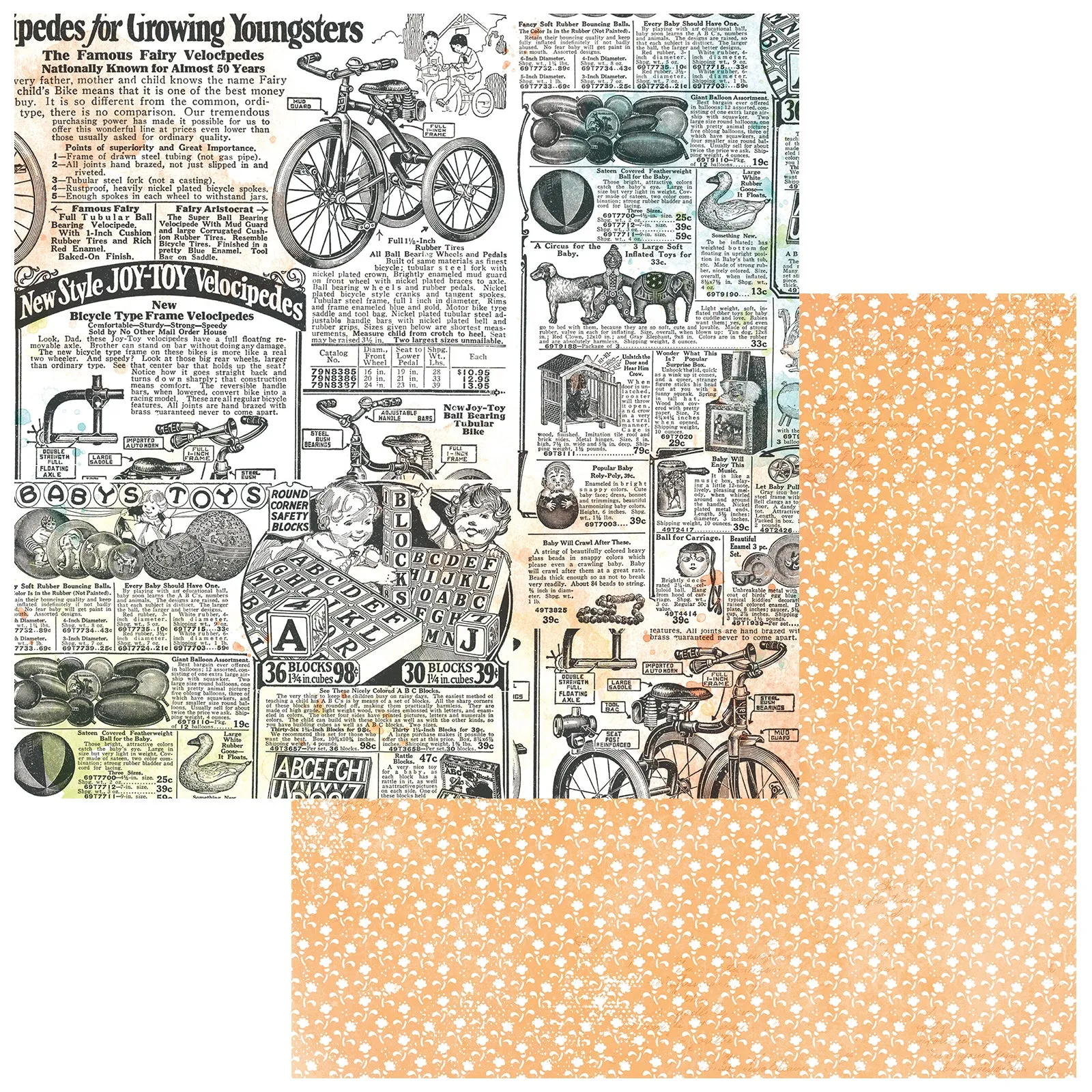 49 & Market - Toddler Time - 12x12 Single Sheets - Adverts
