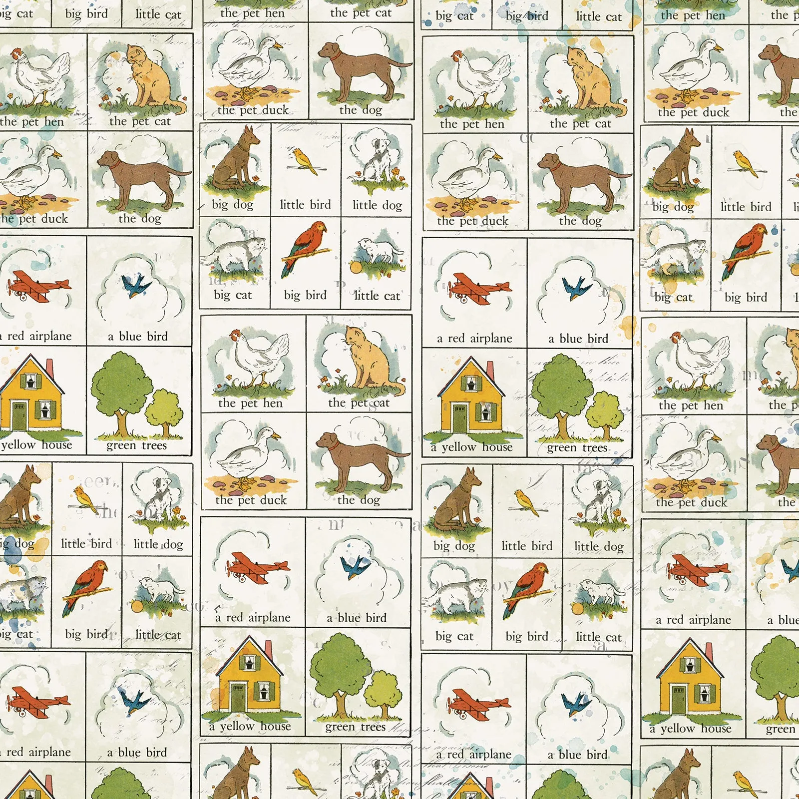 49 & Market - Toddler Time - 12x12 Single Sheets - Clippings