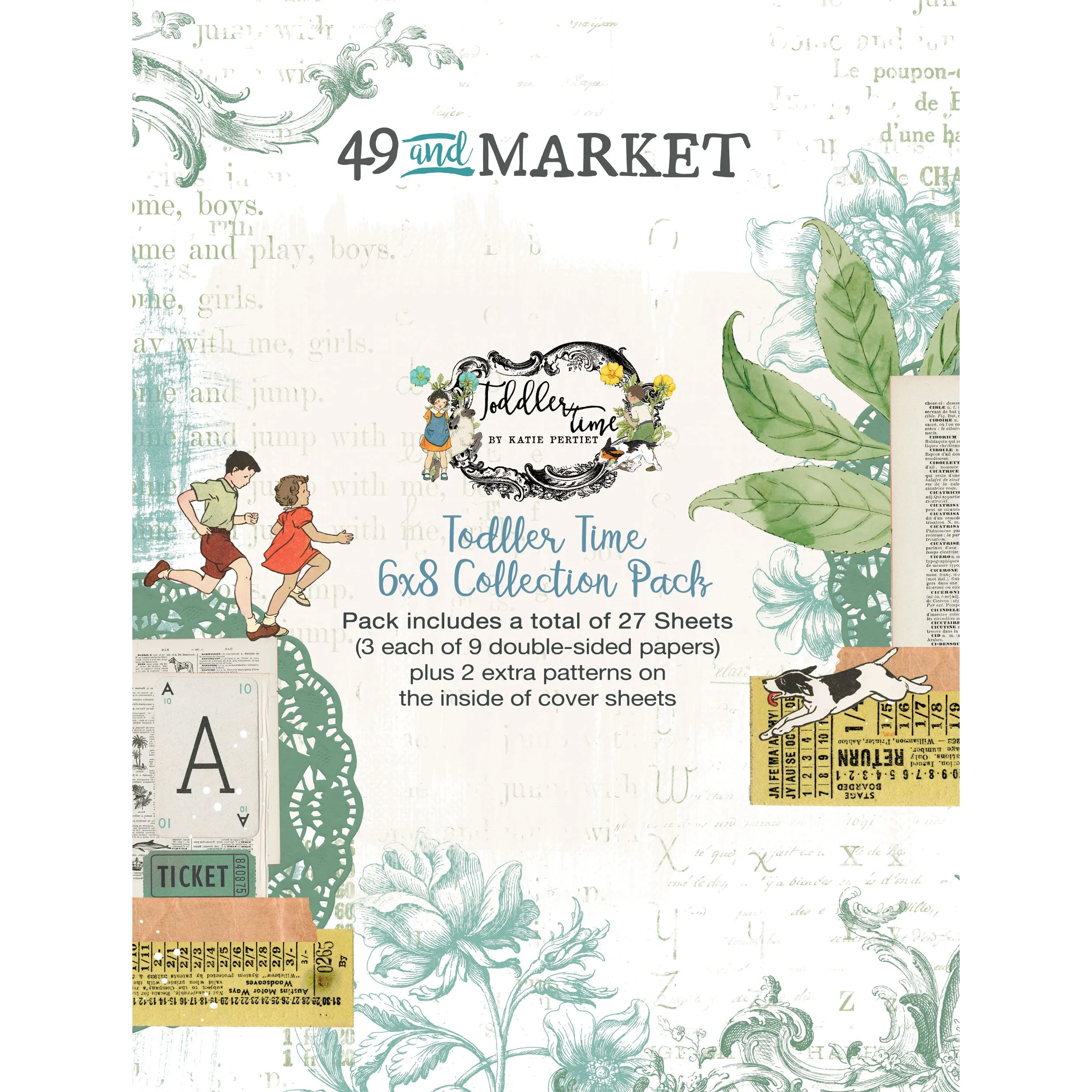 49 & Market - Toddler Time - 6x8 Collection Pack
