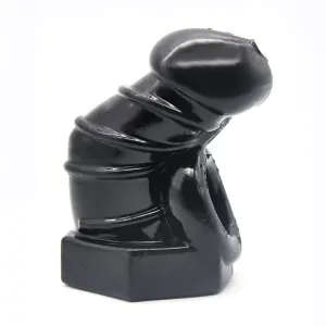 6809M      Bolted Restrictive Jelly Cock Cage with Nubs