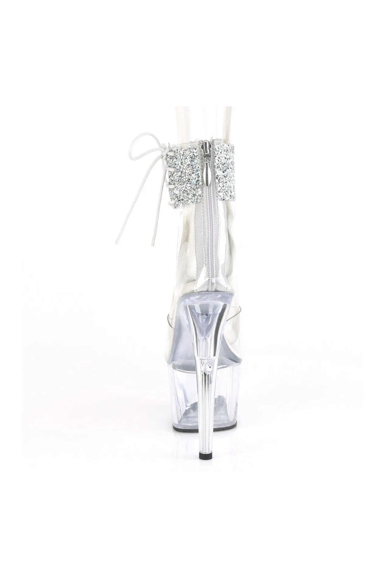 ADORE-724RS-02 Exotic Sandal | Clear Vinyl
