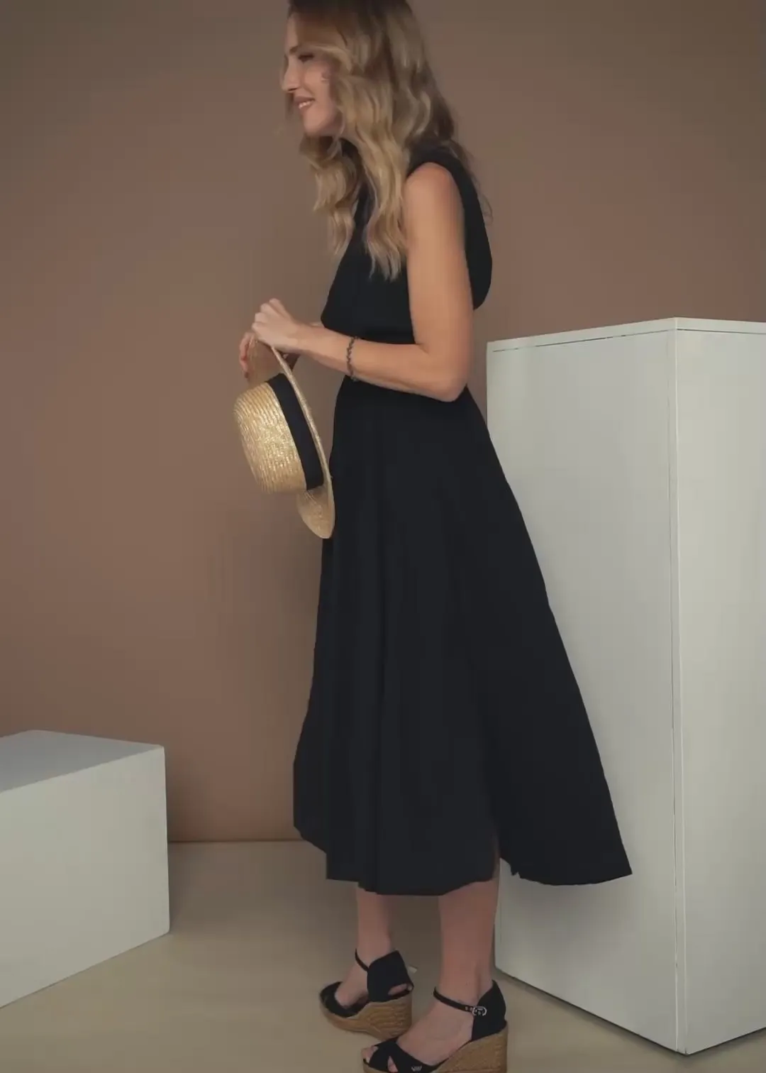 Aiguablava Canvas Espadrille Sandal Wedges