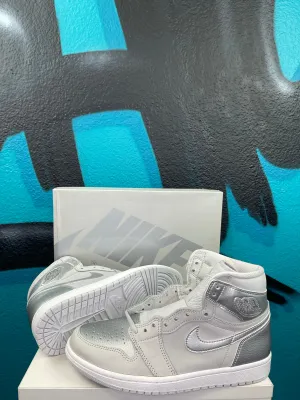 Air Jordan 1 Retro High OG CO.JP 'Metallic Silver' 2020