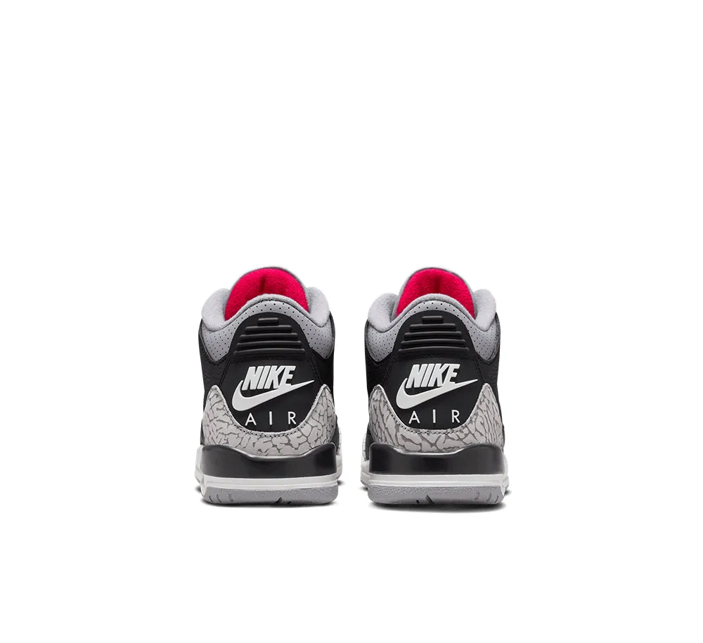 Air Jordan 3 Retro (GS) "Black Cement"