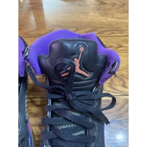 AIR JORDAN 5 RETRO GG 'RAPTORS' Size 5 Youth