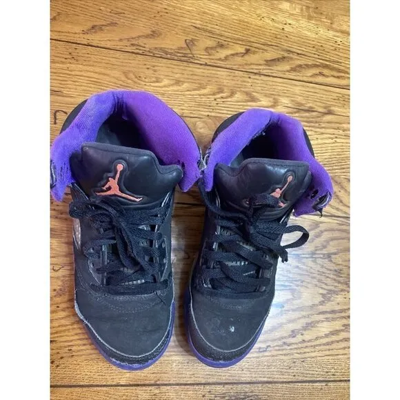 AIR JORDAN 5 RETRO GG 'RAPTORS' Size 5 Youth