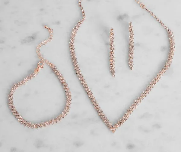All In The Shine Necklace Set