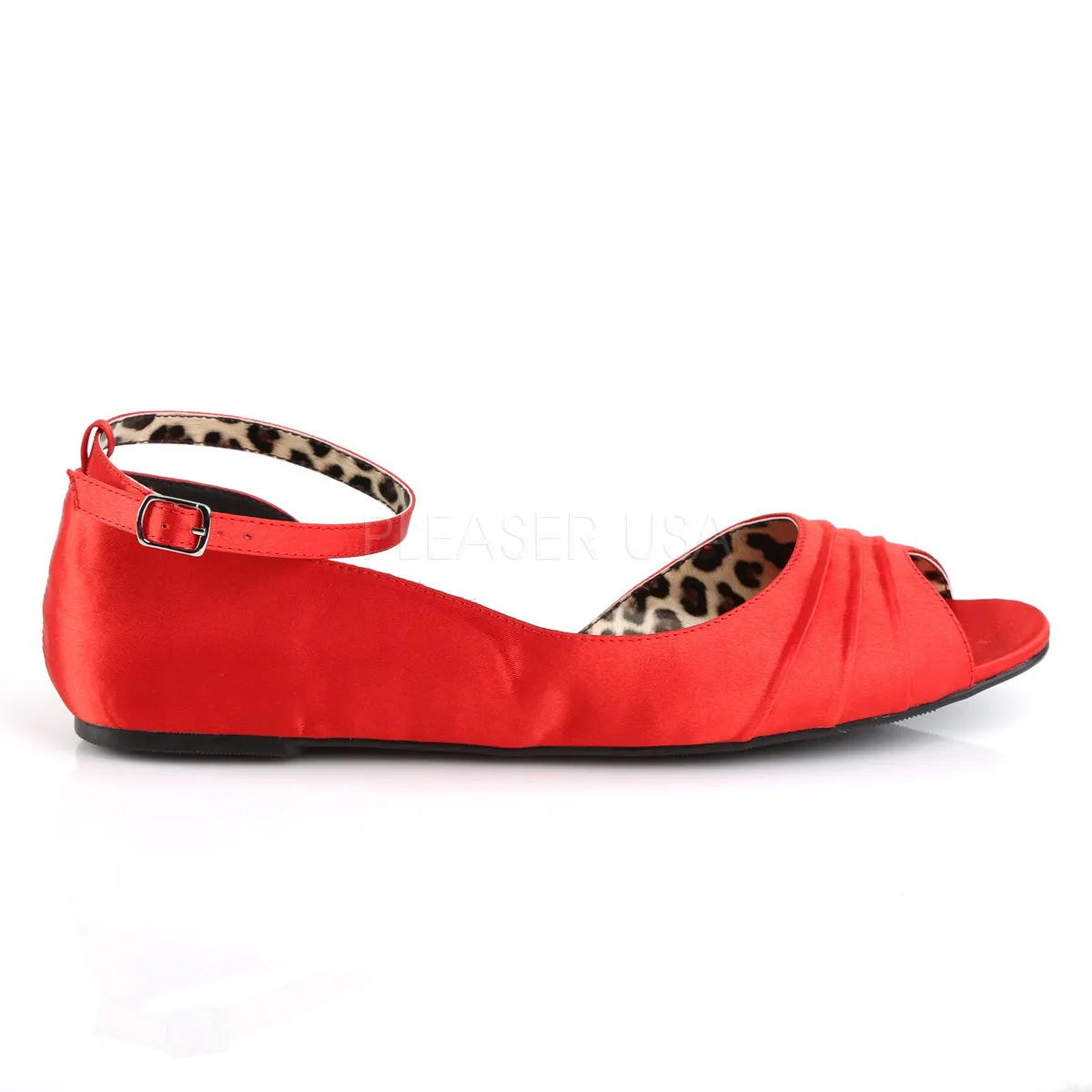 ANNA-03  Red Satin