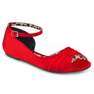 ANNA-03  Red Satin