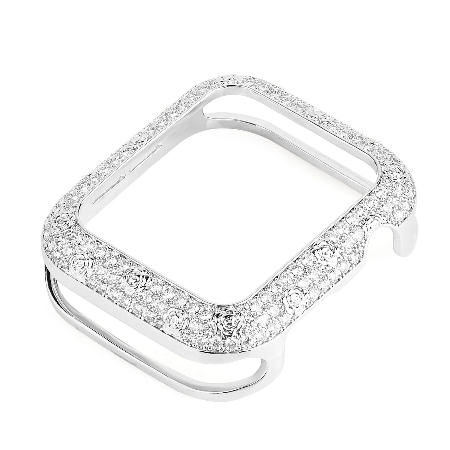 Armor Carved Diamond Protective Case Compatible With All Apple Watch Series