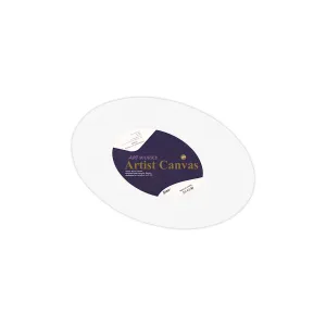 Art Works Artist Oval Canvas Panel 20 x 30 cm