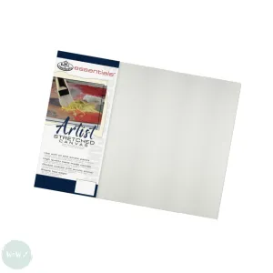 Artists Stretched Canvas - STANDARD Depth - WHITE PRIMED Cotton - SINGLE  - ESSENTIALS -  24 x 30" (610 x 762mm)