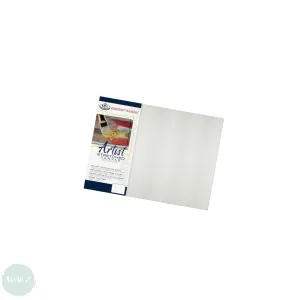 Artists Stretched Canvas - STANDARD Depth - WHITE PRIMED Cotton - SINGLE  - ESSENTIALS -  -8 x 10" (203 x 254mm)