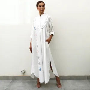 AW19 LINEN SHIRT DRESS