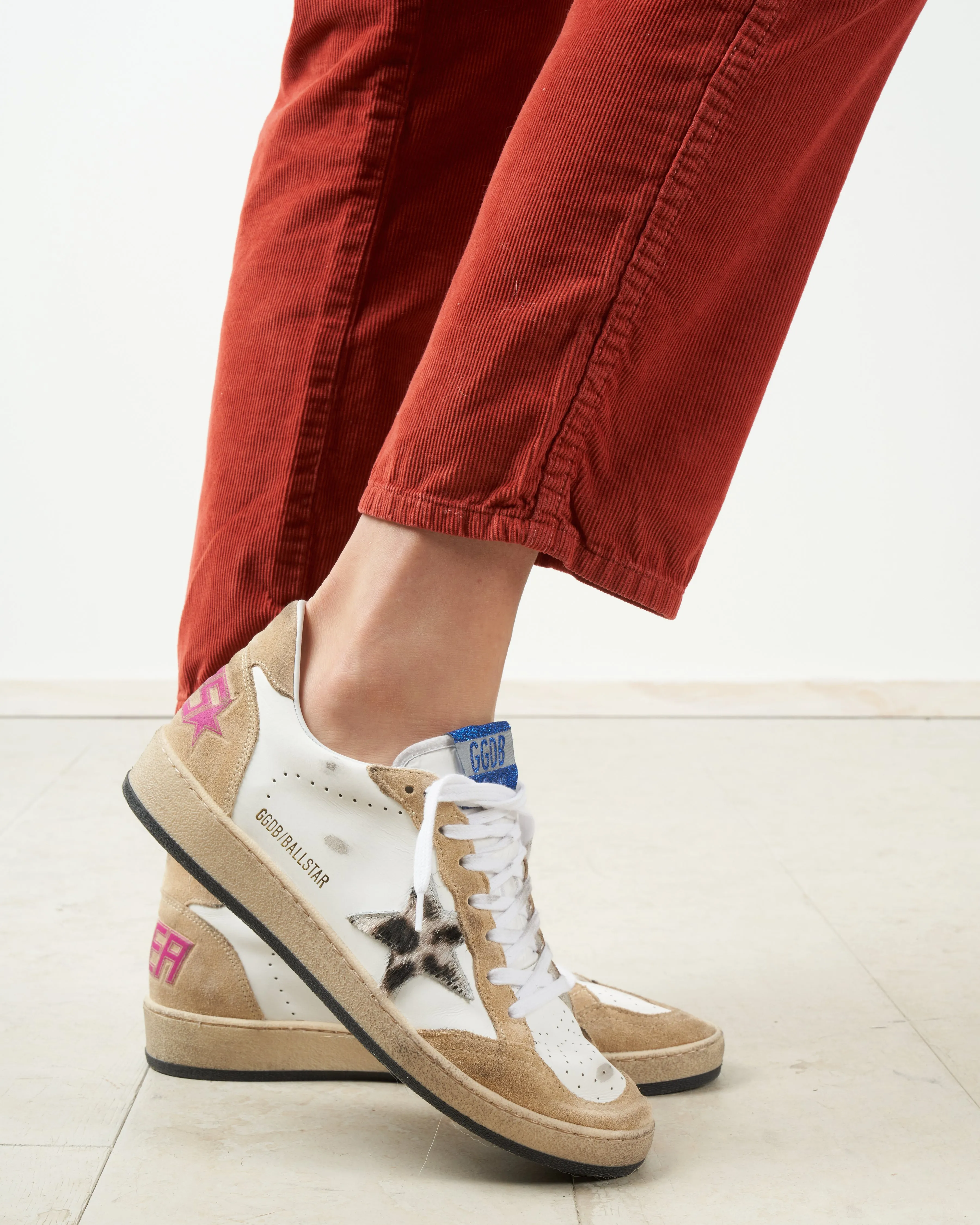 ball star sneaker - cappuccino/leo