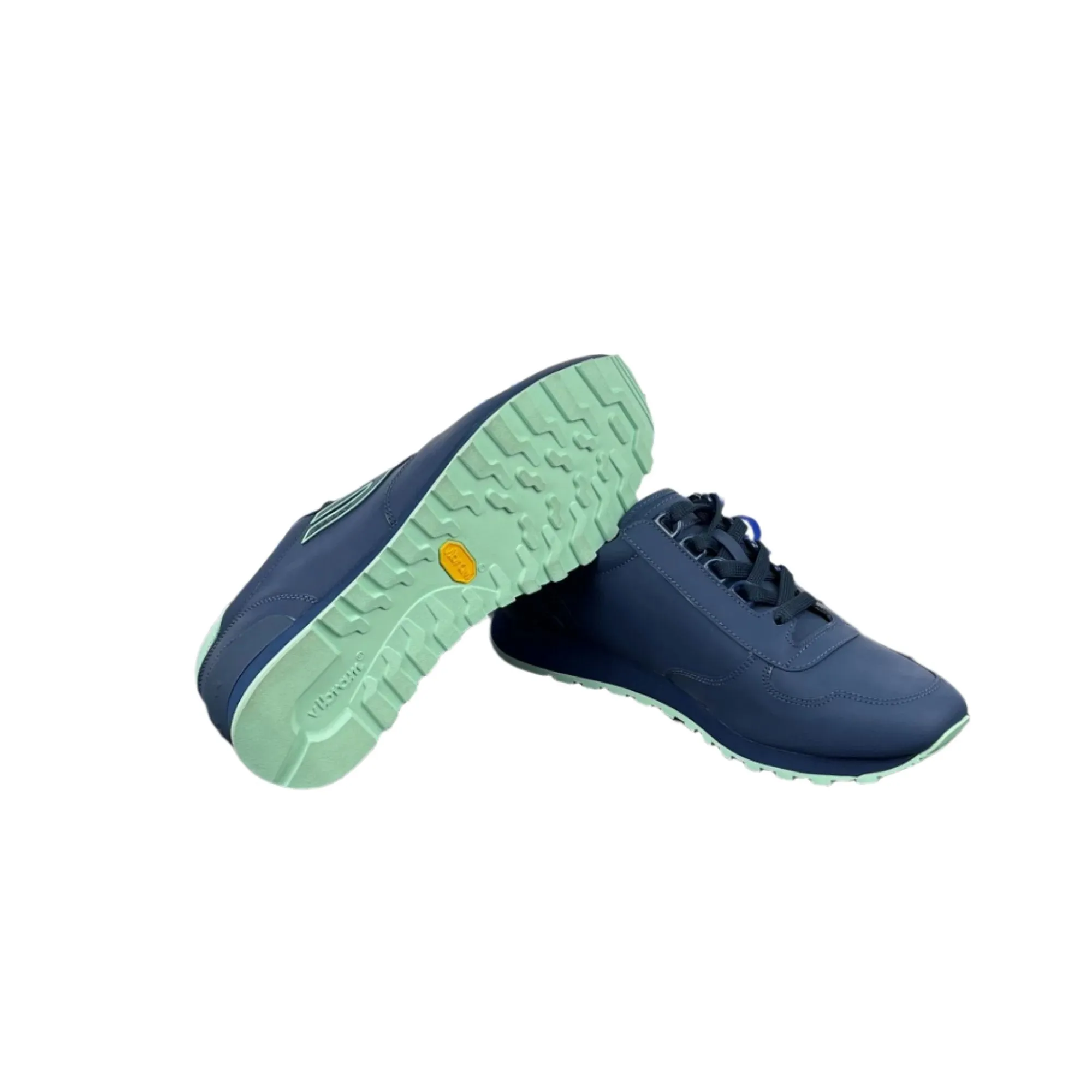 Bally Gavino Blue Sky Leather Sneakers