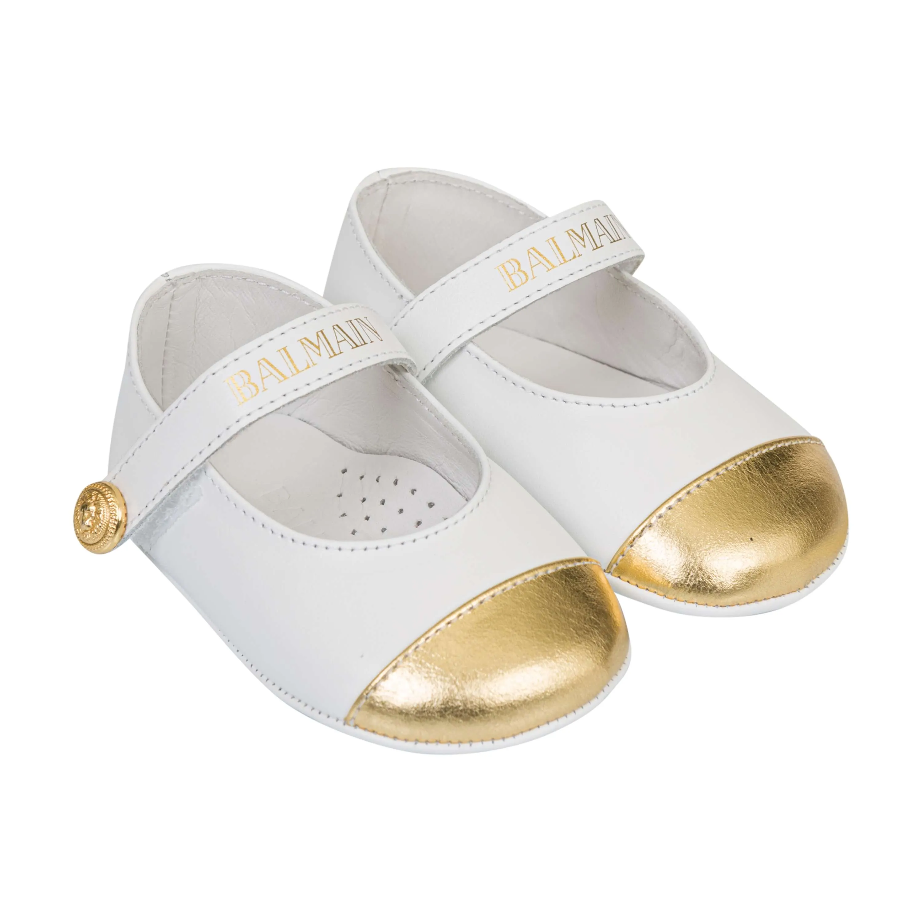 Balmain Baby Girls Soft Ballerinas