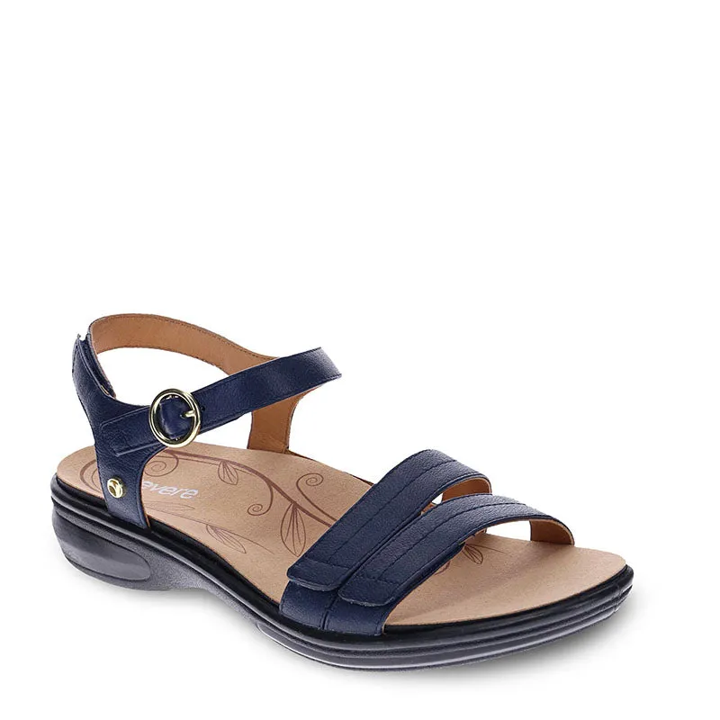 BARBADOS - BLUE FRENCH LIZARD LEATHER FS