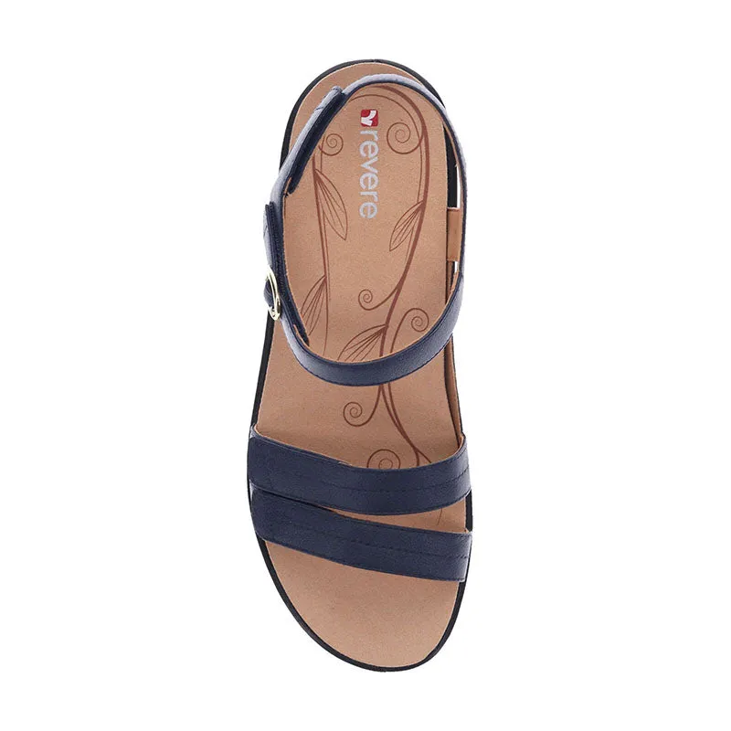 BARBADOS - BLUE FRENCH LIZARD LEATHER FS