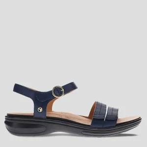 BARBADOS - BLUE FRENCH LIZARD LEATHER FS