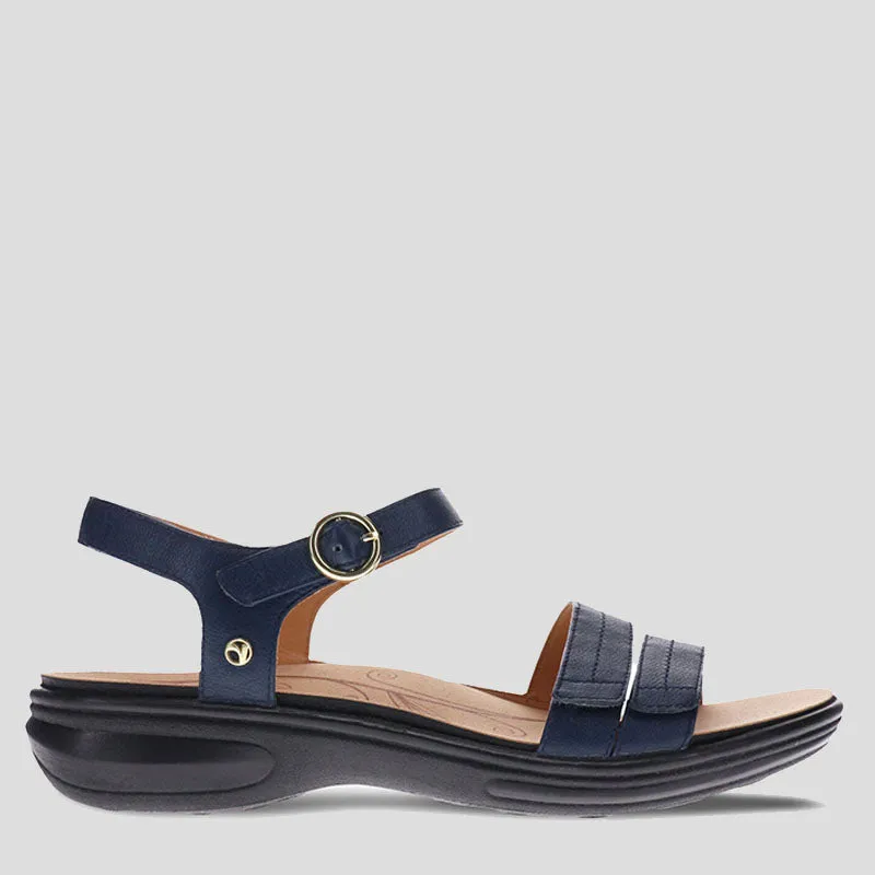 BARBADOS - BLUE FRENCH LIZARD LEATHER FS