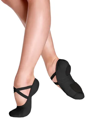 Black Bliss Ballet Slippers - Adult