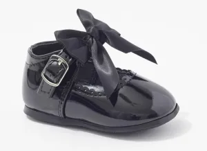 Black Kylie Bow Shoes