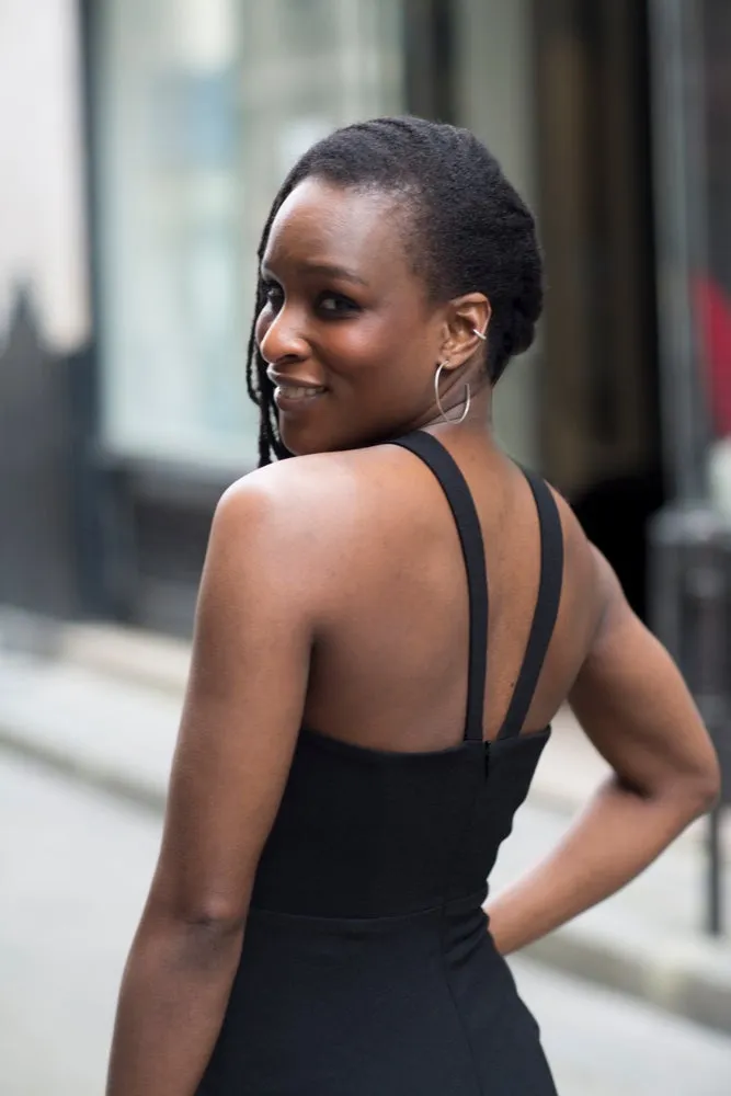 BLACK "AYA" JUMPSUIT