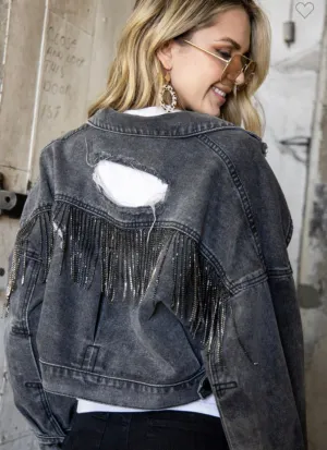 Bling it on Denim Jacket
