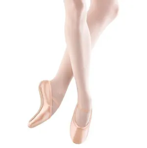Bloch Pink Stretch Satin Full Sole Ballet Shoes