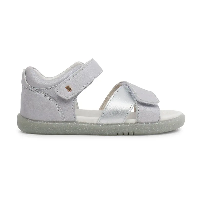 Bobux SU Silver Sail Open Toe sandal