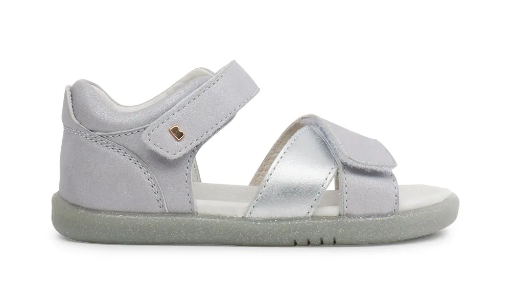 Bobux SU Silver Sail Open Toe sandal