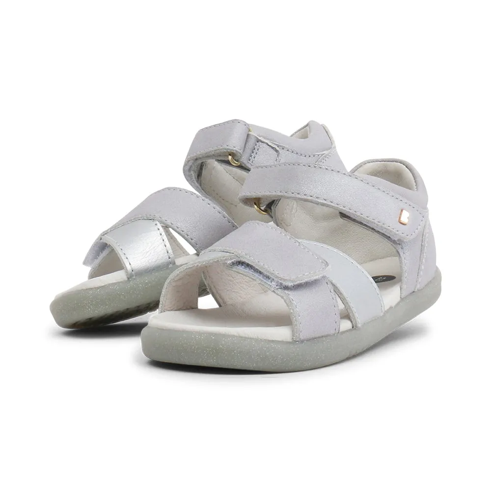 Bobux SU Silver Sail Open Toe sandal