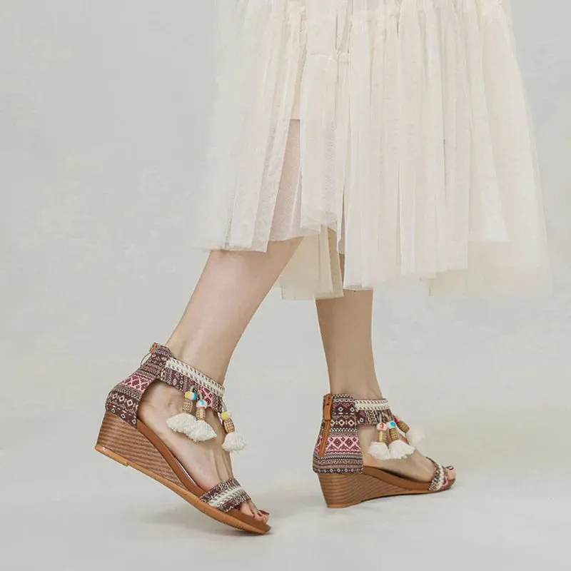 Bohemian Style Women's Sandals (Summer Beach)! 👡