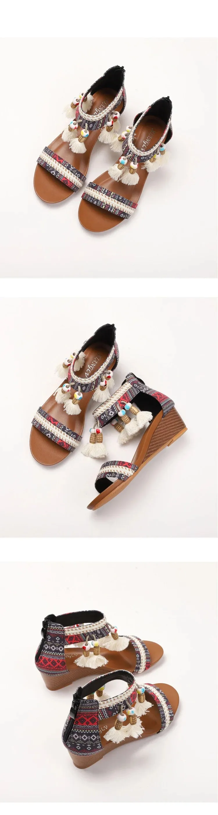Bohemian Style Women's Sandals (Summer Beach)! 👡