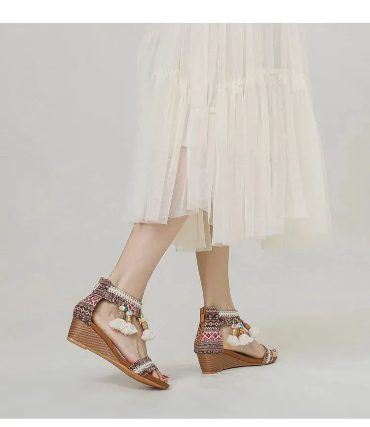 Bohemian Style Women's Sandals (Summer Beach)! 👡