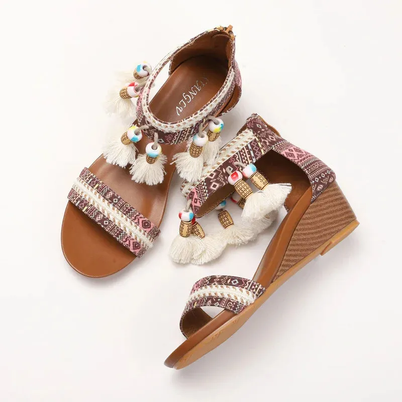 Bohemian Style Women's Sandals (Summer Beach)! 👡