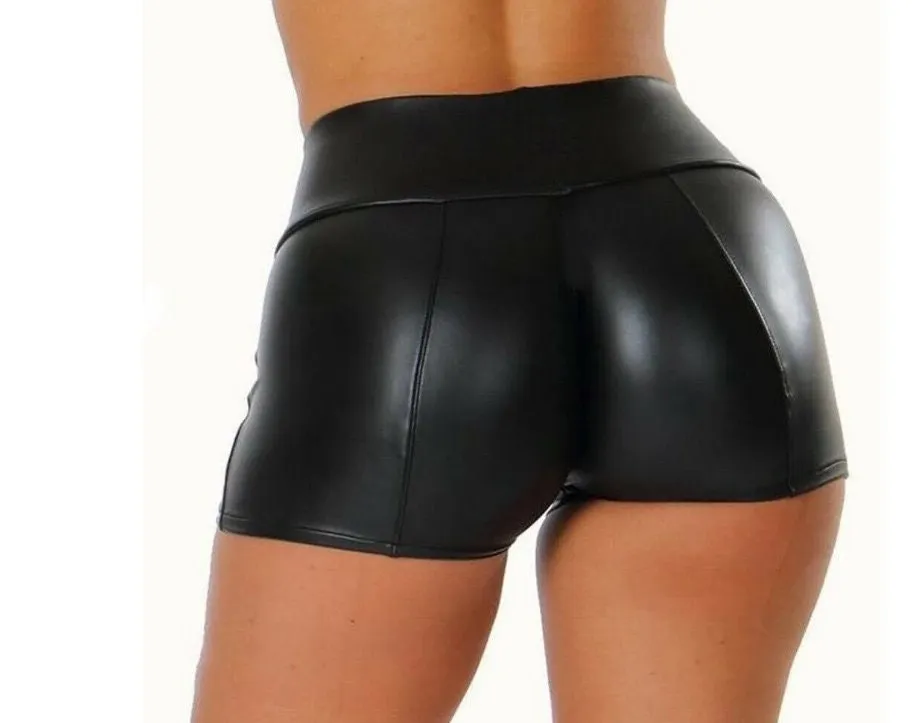 Booty Shorts | Hot Pants | Leather Hot Pants | Womens Leather Shorts | festival clothes | Leather Lingerie | Womens Sexy Shorts | Clubwear