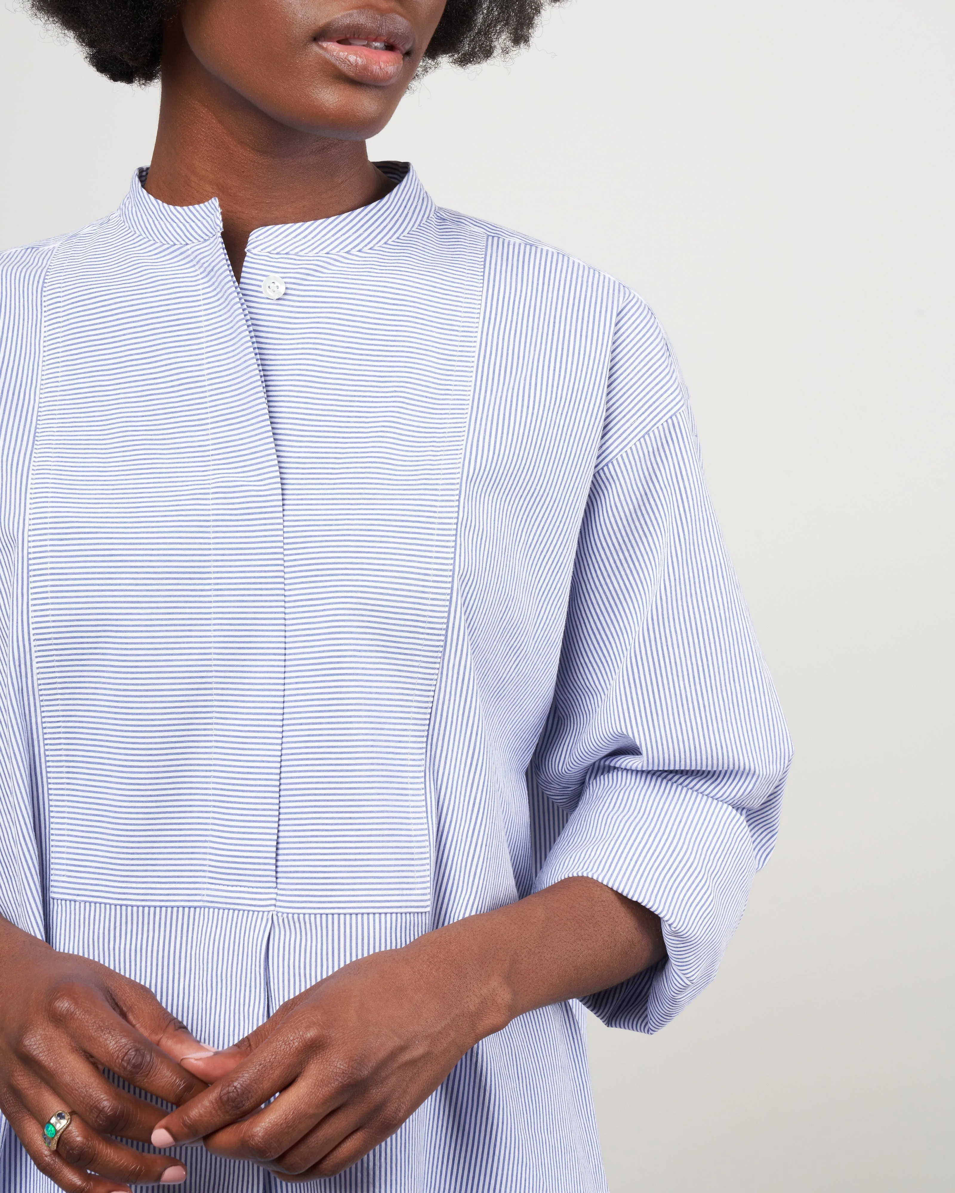 bossa oversized shirt - navy
